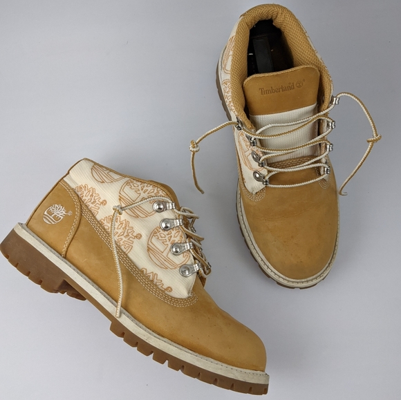 timberland wheat white
